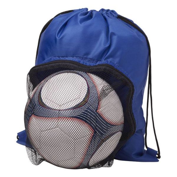 Voetbal premium rugzak met logo bedrukking