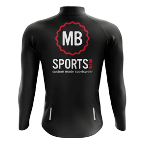 Custom made Running jacket achterkant