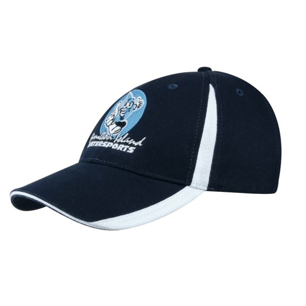 Brushed Heavy Cotton with inserts on the peak & Crown -#4014