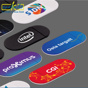 promotieartikelen beurs webcamcover logo bedrukking