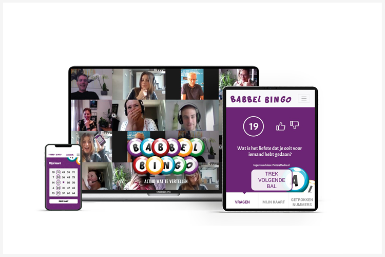 Babbelbingo vragenspel