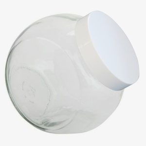 Snoeppot Sweets 2 liter Wit deksel