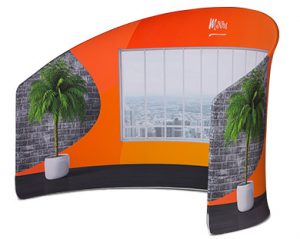 Zipperwall van Norm-systems expo