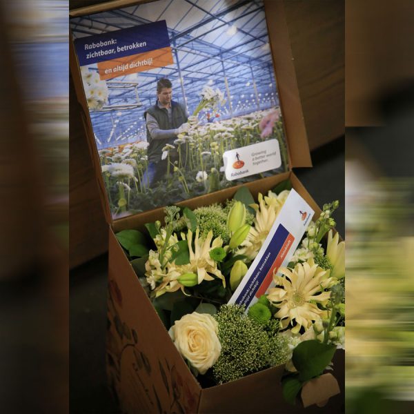 Bloombox bloemen cadeau