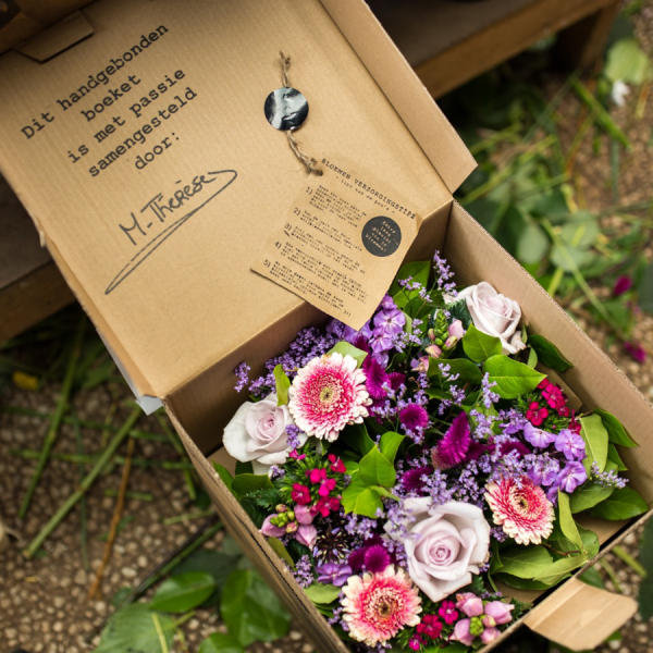 Bloombox bloemen cadeau