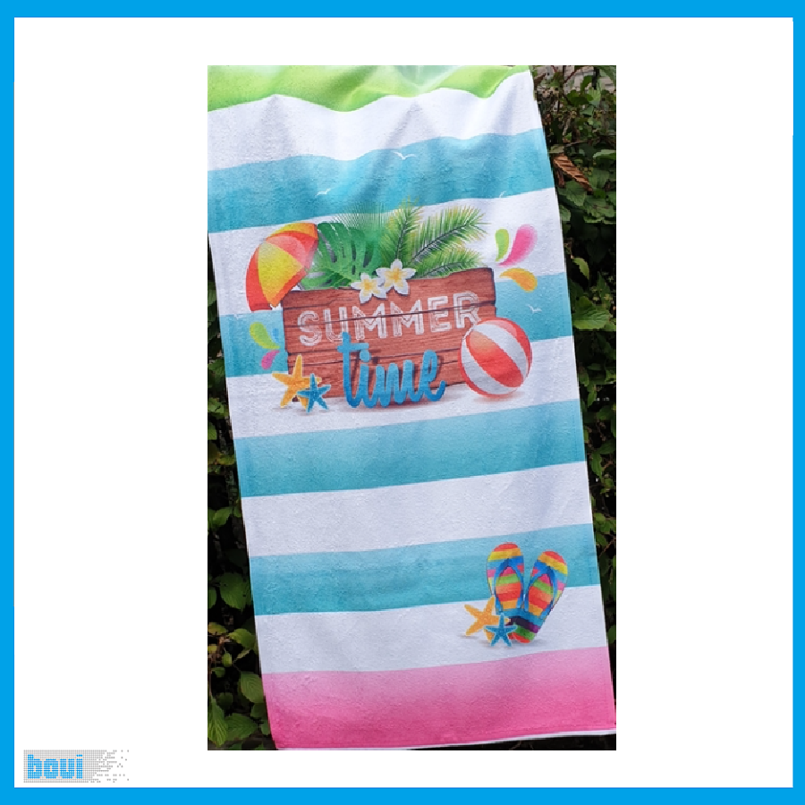 All-over bedrukte handdoek All-over bedrukte handdoek