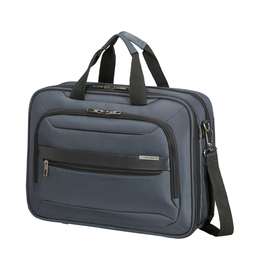 Samsonite laptoptas 15,6'' met USB aansluiting, personaliseerbaar met logo of initialen