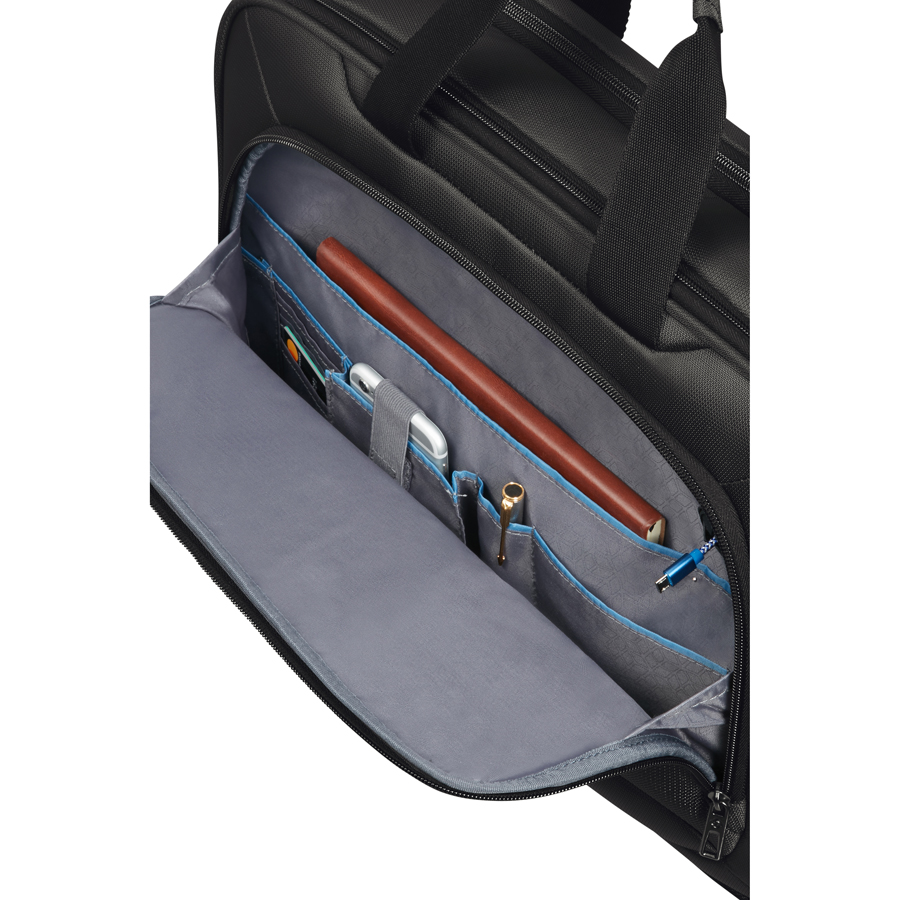 Samsonite laptoptas 15,6'' met USB aansluiting, personaliseerbaar met logo of initialen (2)