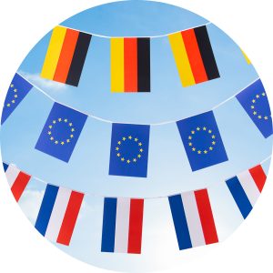 Vlaggenlijnen Landen Bedrukken