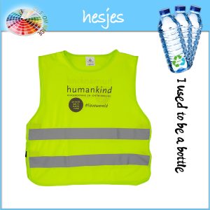 Promotextiel van gerecyclede PET-flessen