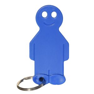 Winkelwagenontgrendeling met sleutelhanger