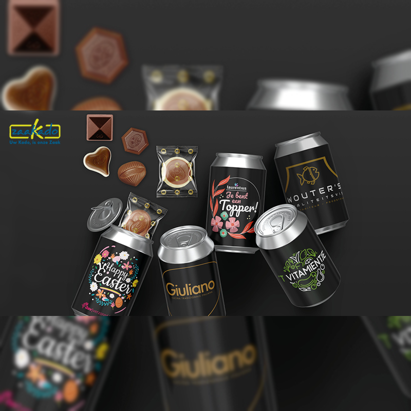 Chocolade in blik
