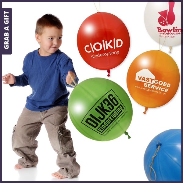 Boksballonnen met logo bedrukken