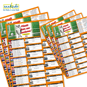 gepersonaliseerd wedstrijdschema