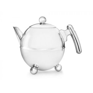 Theepot Duet® Bella Ronde 1,5L, chroom beslag