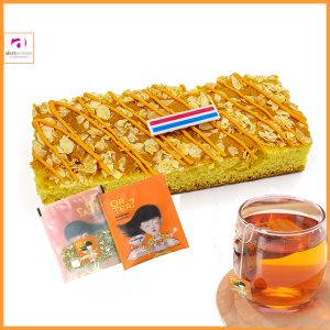 oranjekoek en or tea thee