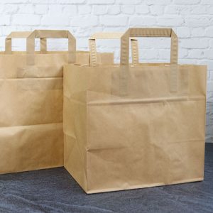 Papieren kraft tas