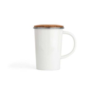 Theemok Bamboo 400ml, met filter