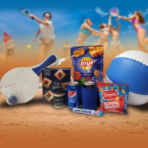 Zomerpakket sportief op het strand