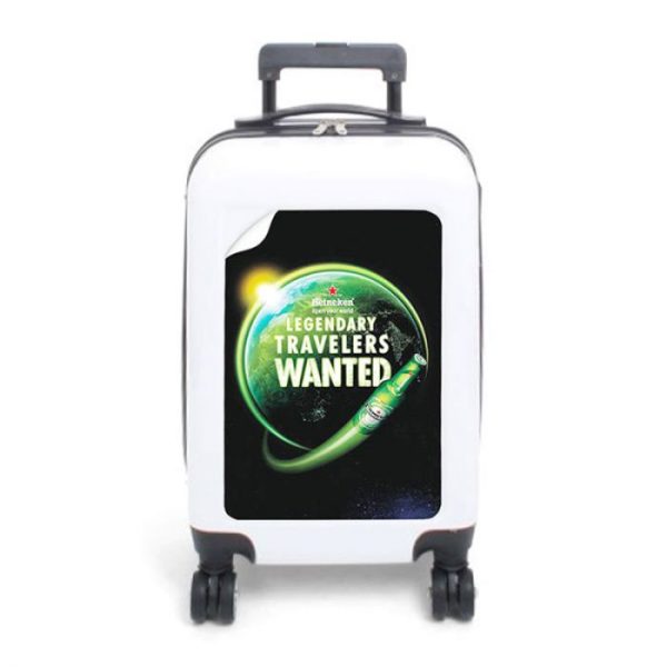 Cabin Size Trolley bedrukken met logo/foto (sticker trolley)