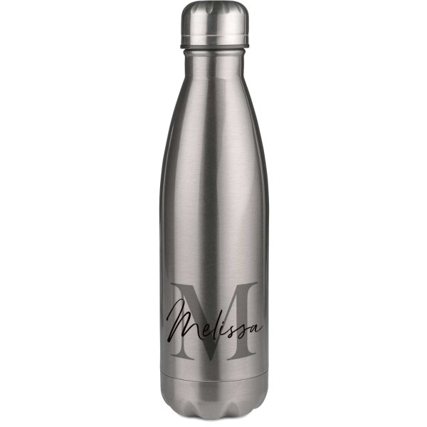 Thermofles ToGo 500ML SILVER - met én zonder personalisatie