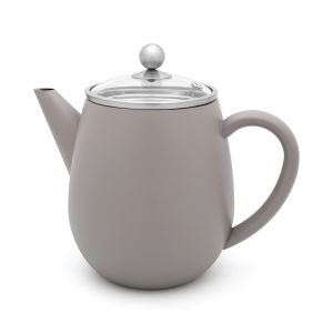 Theepot Duet® Eva 1,1L betongrijs