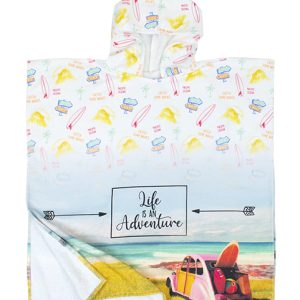 Kinder Poncho Badstof Promz Badstofonline
