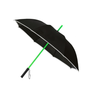 Falcone® - LED paraplu - Handopening - Windproof - Ø 104 cm - Zwart
