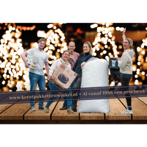 KERSTPAKKETTENWINKEL.NL STAAT VOOR Jong en Vernieuwend.