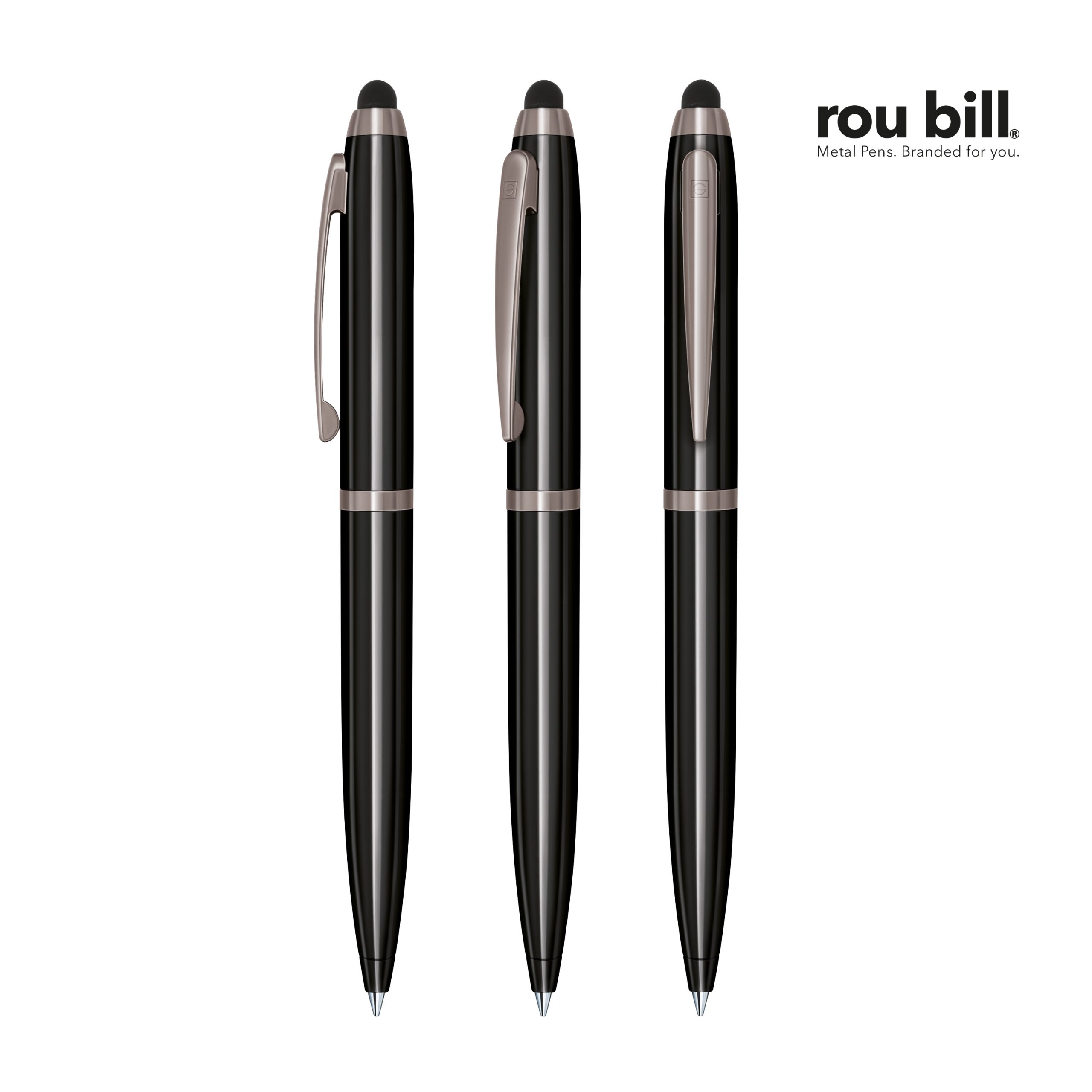 3340 Nautic Black Touch Pad Pen