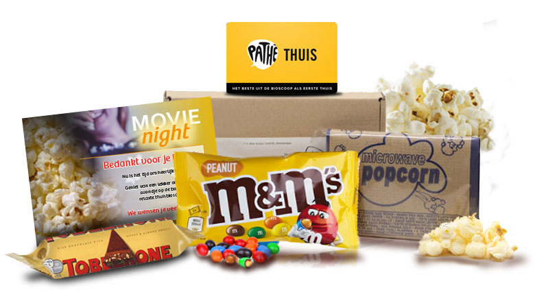 Pathé Thuisbioscoop brievenbuspakket