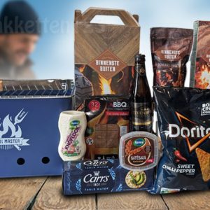 Kerstpakket Scandinavische opbergpoef